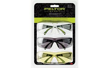 PELTOR SECUREFIT 400 EYE PROT 3-PACK