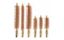 PRO-SHOT PISTOL BRUSH .40CAL BRONZE