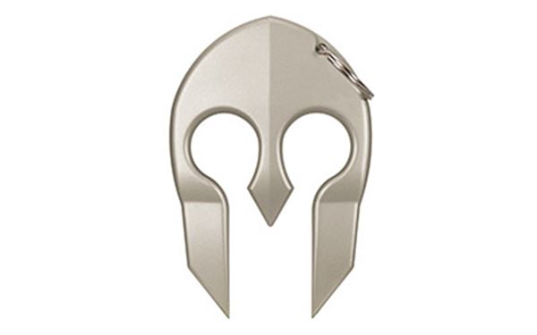 PS SPARTAN SELF DEFENSE KYCHN SLVR