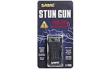 SABRE MINI STUN 600,000 VOLTS BLK