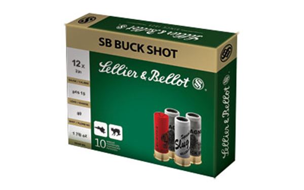 S&B 12GA 3" 00 15PEL 10/250