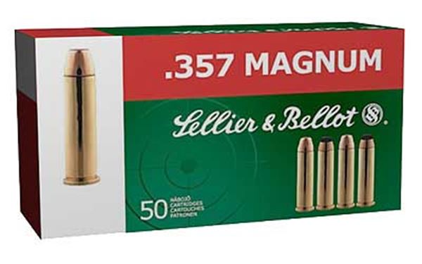 S&B 357MAG 158GR FMJ 50/1000