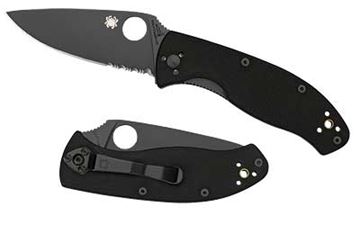 SPYDERCO TENACIOUS G-10 COMBO BLK