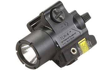 STRMLGHT TLR-4 TAC LIGHT/LASER BLK