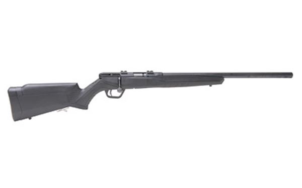 SAV B22 22WMR 21" HEAVY BBL BLK SYN