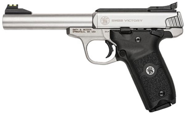 S&W VICTORY 22LR 10RD 5.5" STS AFOS