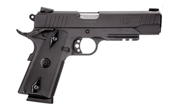 TAURUS 1911 45ACP 5" 8RD BL RAIL