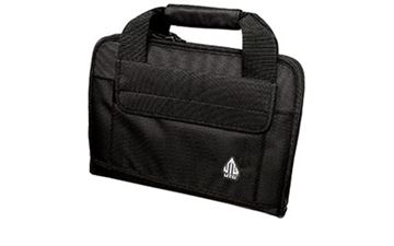 UTG DELUXE SINGLE PISTOL CASE BLK