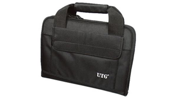 UTG DELUXE DOUBLE PISTOL CASE BLK