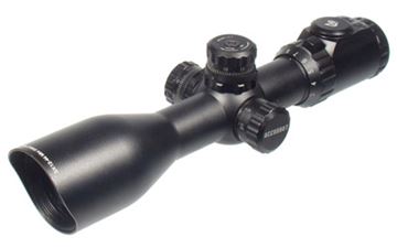 UTG 3-12X44 SWAT CMPCT MDOT W/RINGS