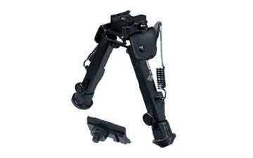 UTG SPR DTY BIPOD W/QD LVR MNT 6"-8"