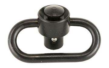 UTG BUTTON QD SLING SWIVEL 1.25" BLK