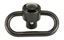 UTG BUTTON QD SLING SWIVEL 1.25" BLK