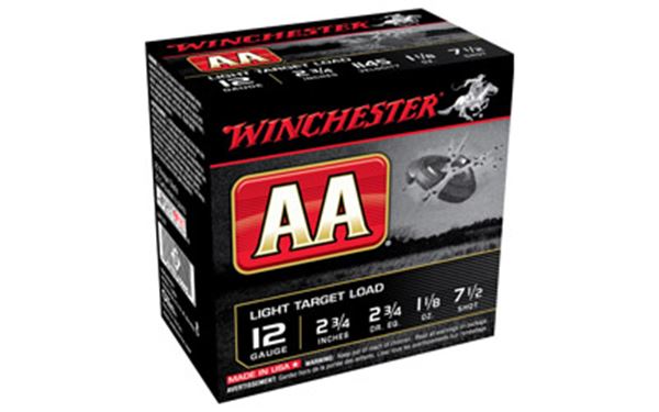 WIN AA TRGT 12GA 2.75" #7.5 25/250