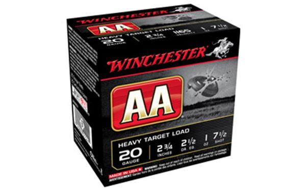 WIN AA TRGT 20GA 2.75" #7.5 25/250