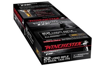 WIN VARMINT HE 22LR 37GR FHP 50/1000