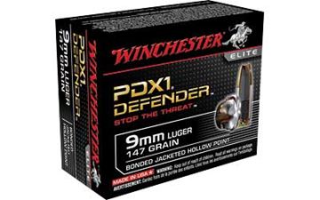 WIN DEFENDER 9MM 147GR JHP 20/200