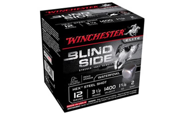 WIN BLIND SIDE 12GA 3.5" #2 25/250