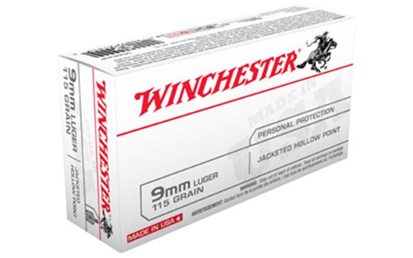 WIN USA 9MM 115GR JHP 50/500