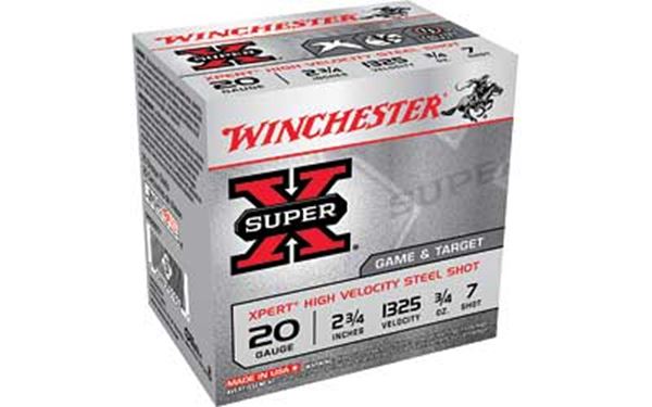 WIN XPERT TRGT 20GA 2.75" #7 25/250