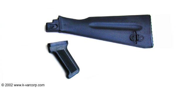 Buttstock/Pistol Grip (NATO Length Set), Black