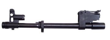 Barrel Assembly, 5.56x45mm, 12.25" Barrel, Rear Sight and Front Sight/Gas Blocks, Retainer