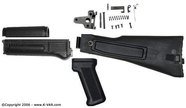 US Made Solid Polymer Folder (includes Trunnion and Hinge Mechanism Hardware)