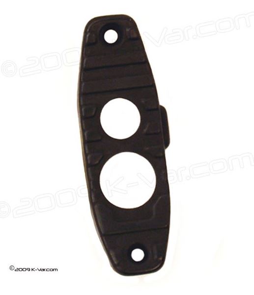 Buttplate  AK-100 Polymer left-side folding stock, ribbed, Arsenal, Inc.