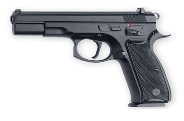 CZ 75 B Singal Action Black 9 mm Pistol - 01150