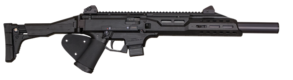 CZ Scorpion 9 mm Carbine Faux Suppressor CA Compliant - 08509 at K-Var