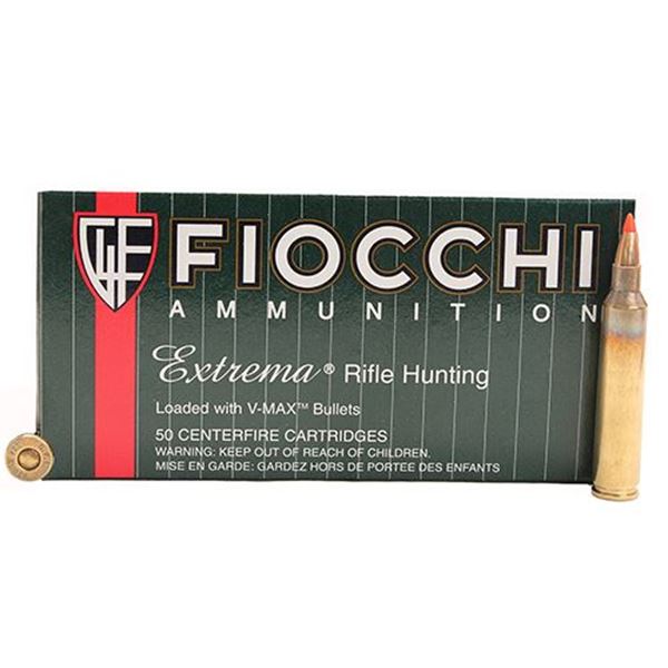 Fiocchi Extrema Ammunition 204 Ruger 40 Grain Hornady V-MAX Point (Box of 50 Round)