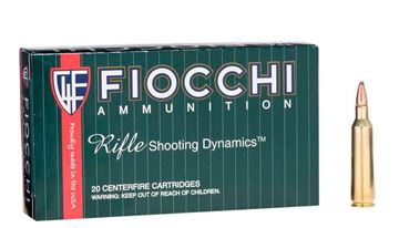 Fiocchi .22-250 Remington 55 Grain V-Max Boat Tail Ammo (Box of 20)
