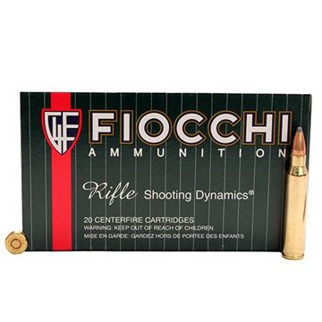 Fiocchi .223 Remington 55 Gram Pointed Soft Point Ammo (Box of 20 Round)