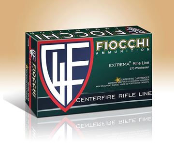 Fiocchi .270 Winchester Rifle Shooting Dynamics Interlock FB Pointed Soft Point 150 Grain Ammo (Box of 20 Round)