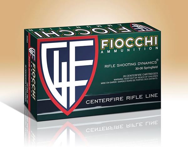 Fiocchi .30-06 Springfield 180 Grain Pointed Soft Point Ammo (Box of 20)