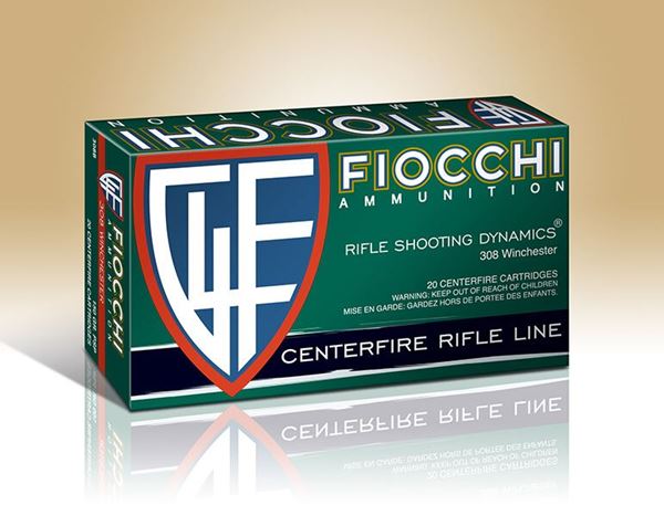 Fiocchi .308 Winchester Pointed Soft Point 150 Grain Ammo (Box of 20)