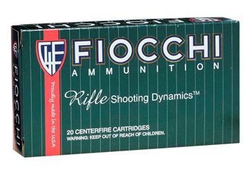 Fiocchi .308 Winchester Rifle Shooting Dynamics 180 Grain Ammo (Box of 20)