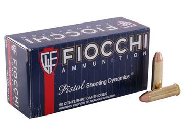 Fiocchi .357 Magnum 142 Grain FMJTC Ammo (Box of 50)