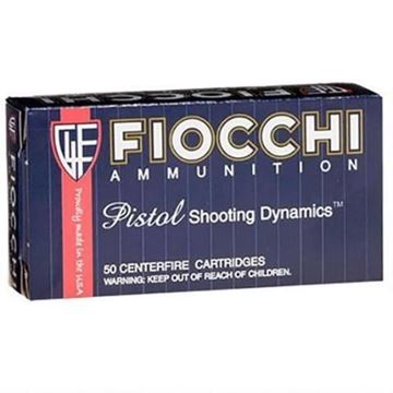 Fiocchi .380 Auto Pistol Shooting Dynamics 90 Grain JHP Ammo (Box of 50 Round)