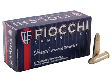 Fiocchi .38 Special 125 Grain CMJFP Ammo (Box 50)