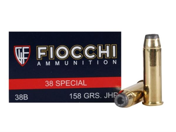 Fiocchi .38 Special Pistol Shooting Dynamics 158 Grain JHP (Box of 50)