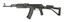 Molot Vepr 5.45 16.5 Folding Stock Rifle