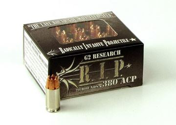 G2 Research 380 ACP 62 Grain R.I.P. Ammo - Box of 20 round