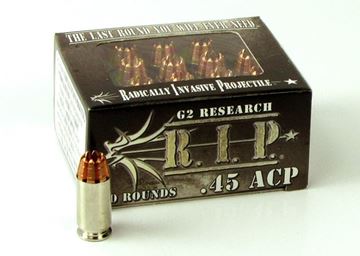 G2 Research 45 ACP 162 Grain R.I.P. Ammo - Box of 20 round