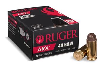Ruger ARX .40 S&W Ammo, 20 Rounds Box