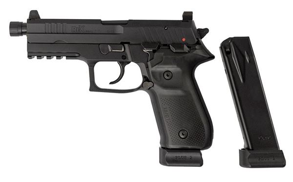 Rex Zero 1T Standard Size Tactical Black 9mm Pistol