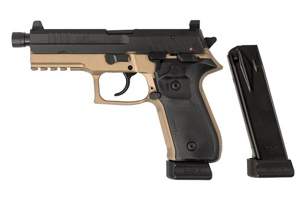 Rex Zero 1T Standard Size Tactical FDE 9mm Pistol