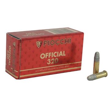 Fiocchi .22 Long Rifle 40 Grain Subsonic Lead HP (Box of 50)
