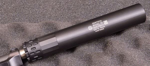 Silencer, 9mm,includes LID, 1/2x28 piston included NFA at K-Var