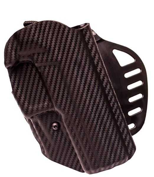 Hogue Left Hand OWB Holster for the Rex Zero 1S Pistol - CF Weave